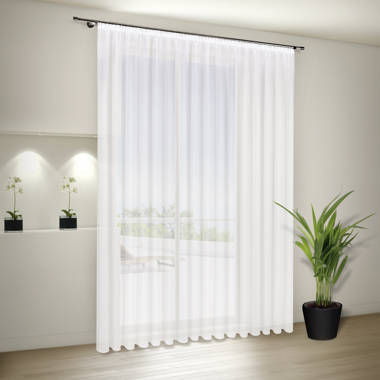 Stangendurchzug, Curtain transparent Home Bewertungen & Lilijan mit & Gardinen-Set