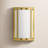 Karina Asuna Steel Flush Mounted Sconce-321926857