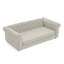 Élégant lit rectangulaire pour animaux de compagnie pour les chiens de grande taille et surdimensionnés, canapé-lit surélevé durable et canapé pour chien confortable-653914608-653914609