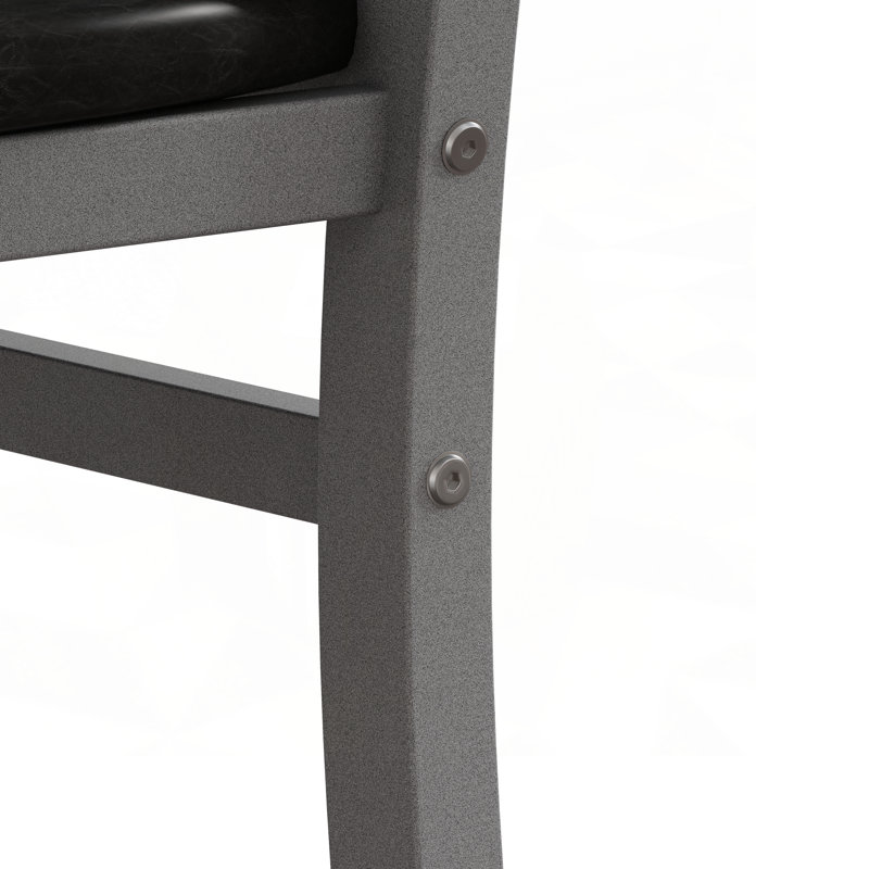 Metal Dining Chairs,Kitchen Chairs,Side Chair,Dinning Chairs, Gray, 2
