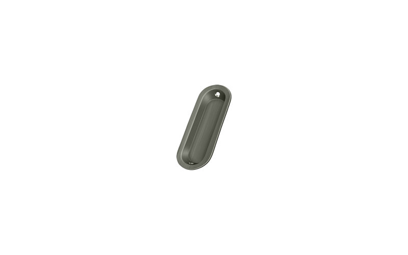 Flush Cup / Bin Pull, Antique Nickel