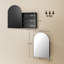 500mm W 760mm H Wall Mounted Required Medicine Cabinet Mirror