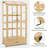 Cold Frame Greenhouse,3 Tier Garden Cold Frame with Drawer and Shelves-96601874