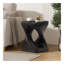 Table d'appoint MGO Twist Shape, texture semblable au bois-106972053
