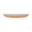 Canvey Half Moon Solid Wood Floating Table Shelf-1588571220