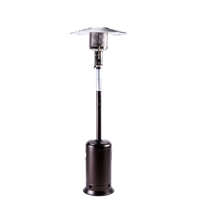 Outdoor Propane Heater With Portable Wheels, 47000 88-Inch Standing, Stainless Steel Burner For Party, Garden, Yard, Restaurant - Patio , Wheels 88 Inch Restaurant, Yard