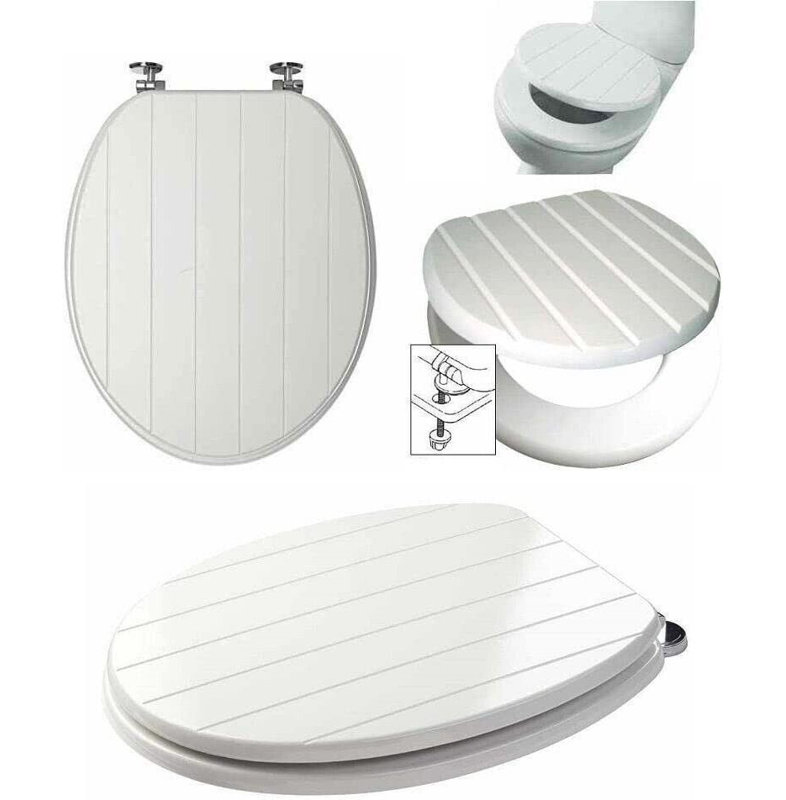Adaire Soft Close Elongated Standard Toilet Seat
