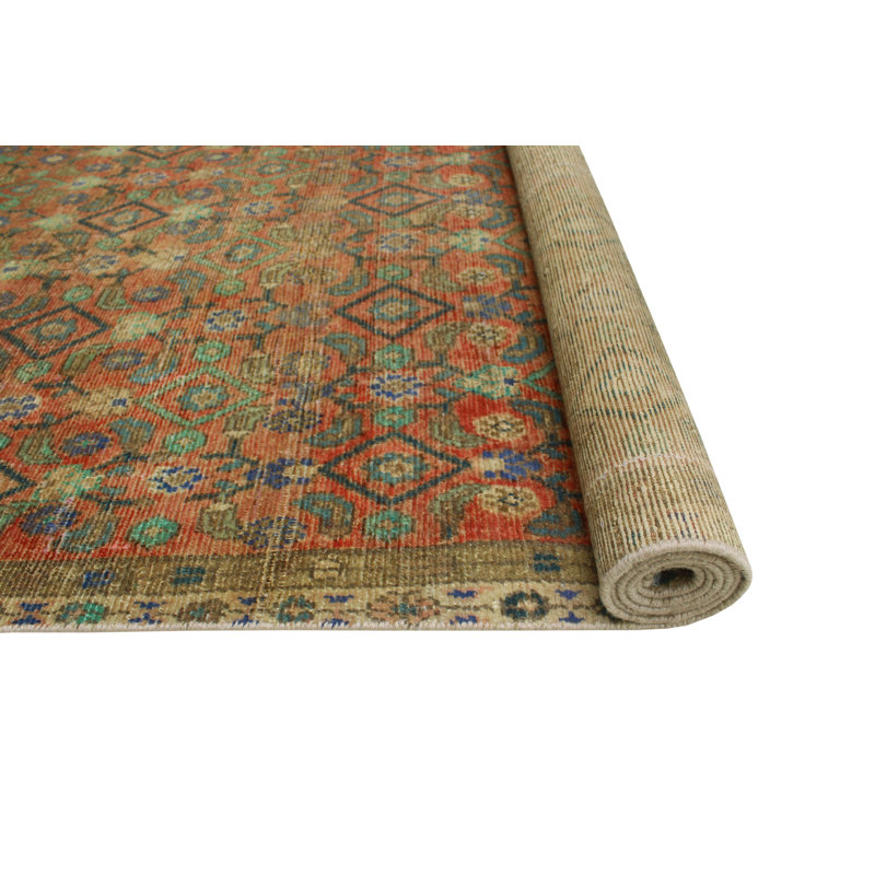 Fine Vintage Chargerm Rust Runner