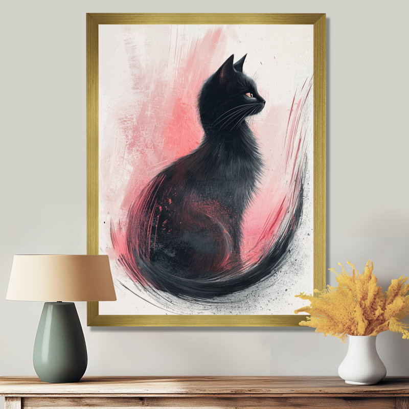 Healey - Animals Wall Art, H 44 po x l 34 po, Reproduction encadrée d'une seule photo, Doré