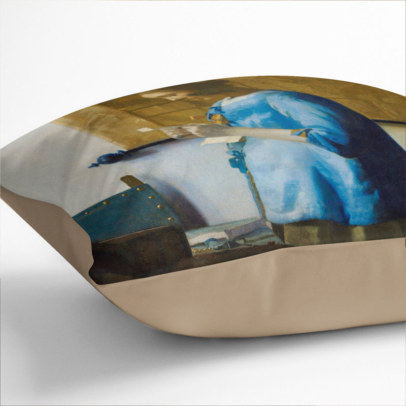 Square Cushion, 55cm H x 55cm W x 20cm D, Stone