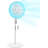 16 Inch Oscillating Stand Fan With Remote Control, Adjustable Height & 3 Speeds-121887145