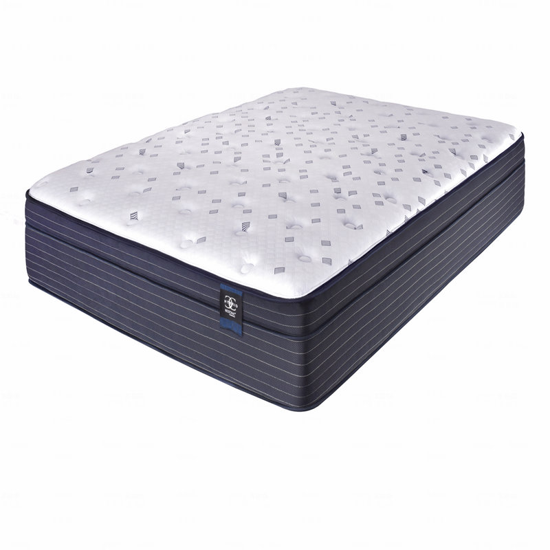 Matelas à plateau-coussin hybride Comfort Care, Très grand californien
