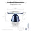 Ensemble de tables basses 2 pièces Cheryll-1881564990-1881564991