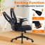 CLATINA - Chaise de bureau grande et grande de 500 lb - Chaises d'ordinateur ergonomiques robustes en filet avec support lombaire réglable et siège large et confortable pour la conférence de bureau à domicile