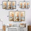 «Beige Tones Maple Tree», ensemble d'art mural sur toile 3 pièces-291836340-291836336