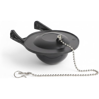 Toilet Flapper Tank Ball with Stainless Chain and Hook Rubber Flapper for 3" Flush Valves Easy to Install