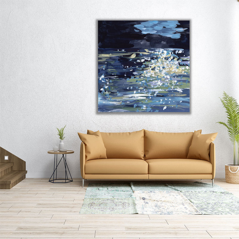 «Calming Night II», reproduction d'art sur toile, H 40 po x l 40 po