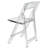 Clear Resin Folding Chair by Chivari