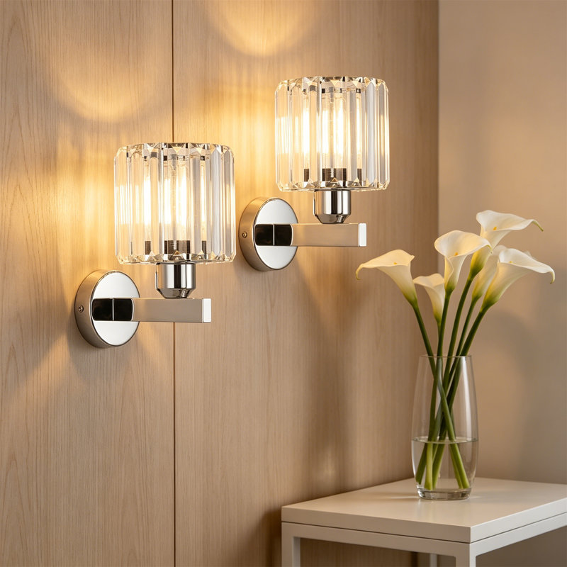 Wall Sconce, Silver