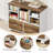 2-Drawer Wood File Cabinet-1921114719