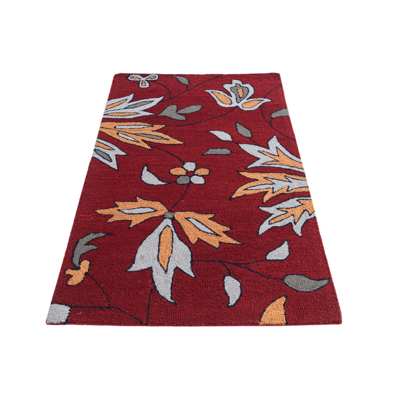 Tapis bordeaux Noell