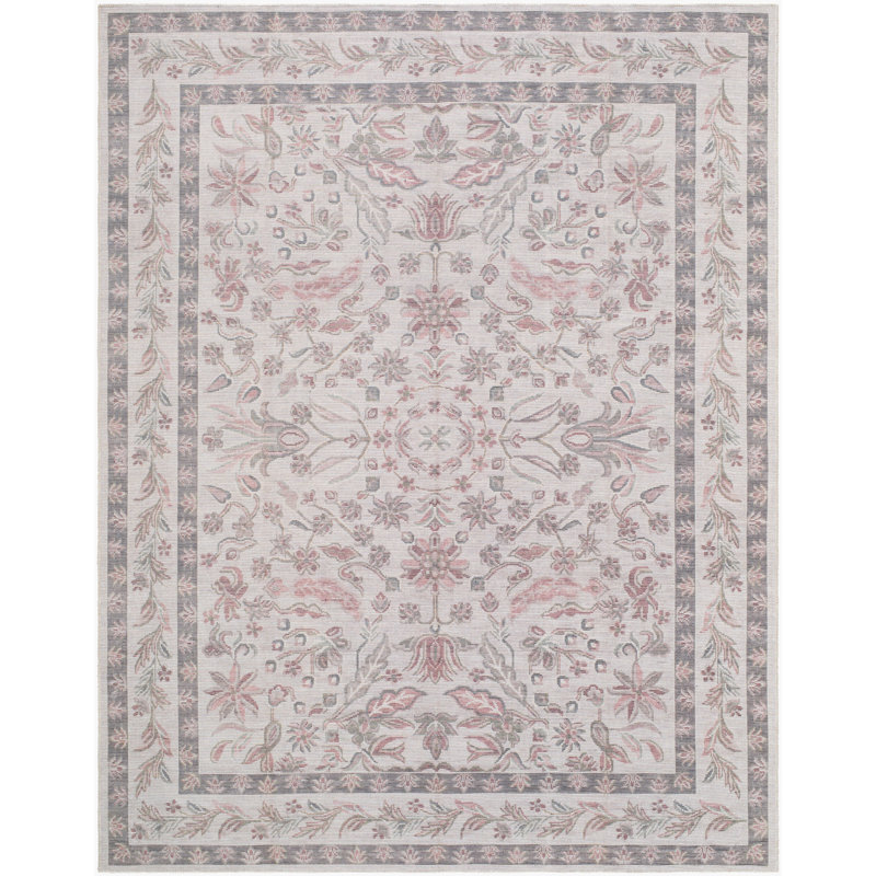 Tapis Luma lavable à la machine, Rectangle 6 pi 7 po x 9 pi