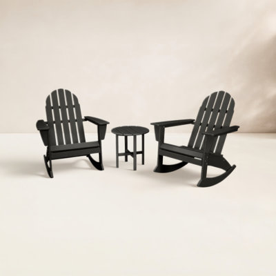 POLYWOOD® Vineyard Rocking Adirondack Chair
