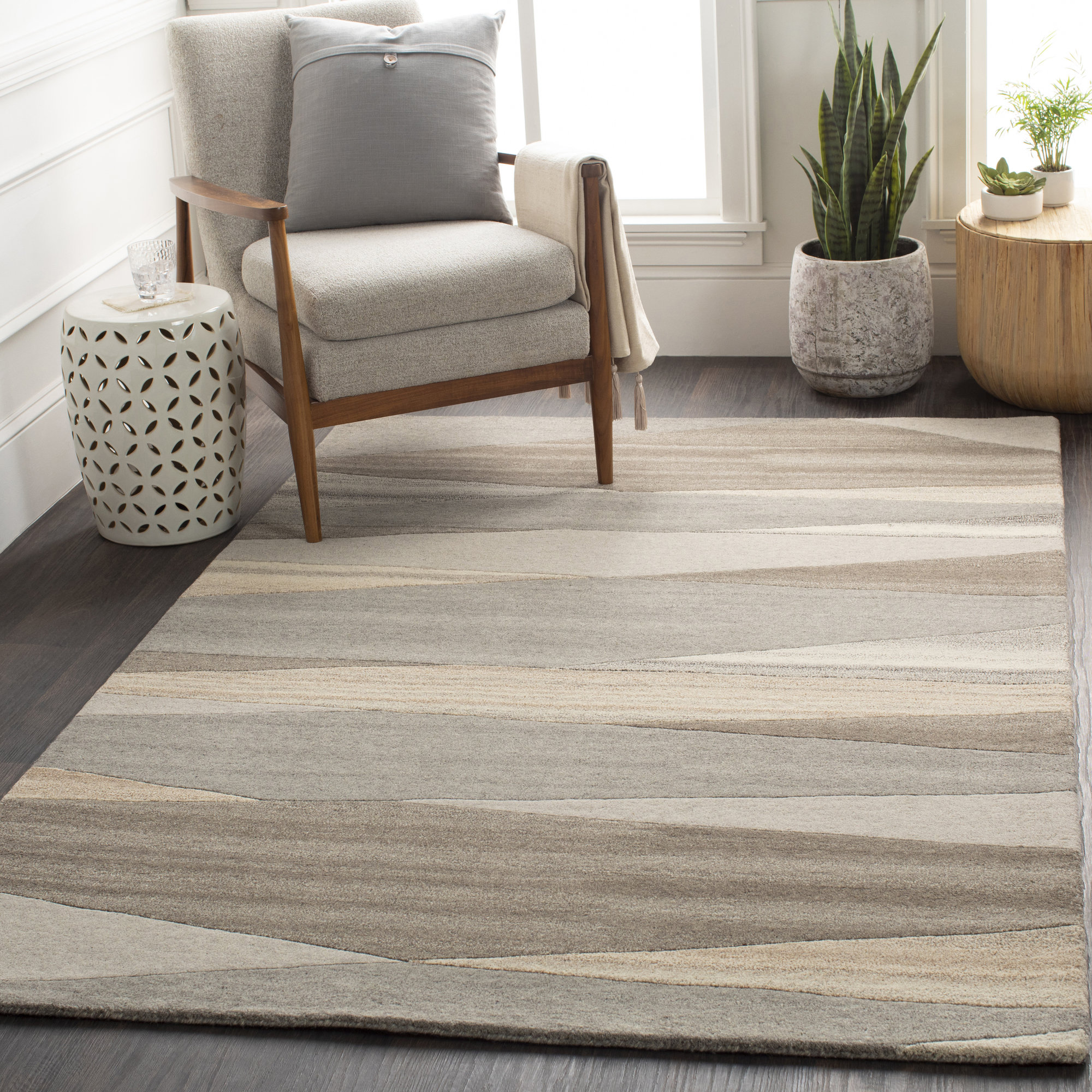 Wool throw online rugs