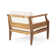 Chaise de patio avec coussins Mcclurg