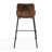 Buda Upholstered Counter Stool with Metal Frame-515288267-515288271-515288256