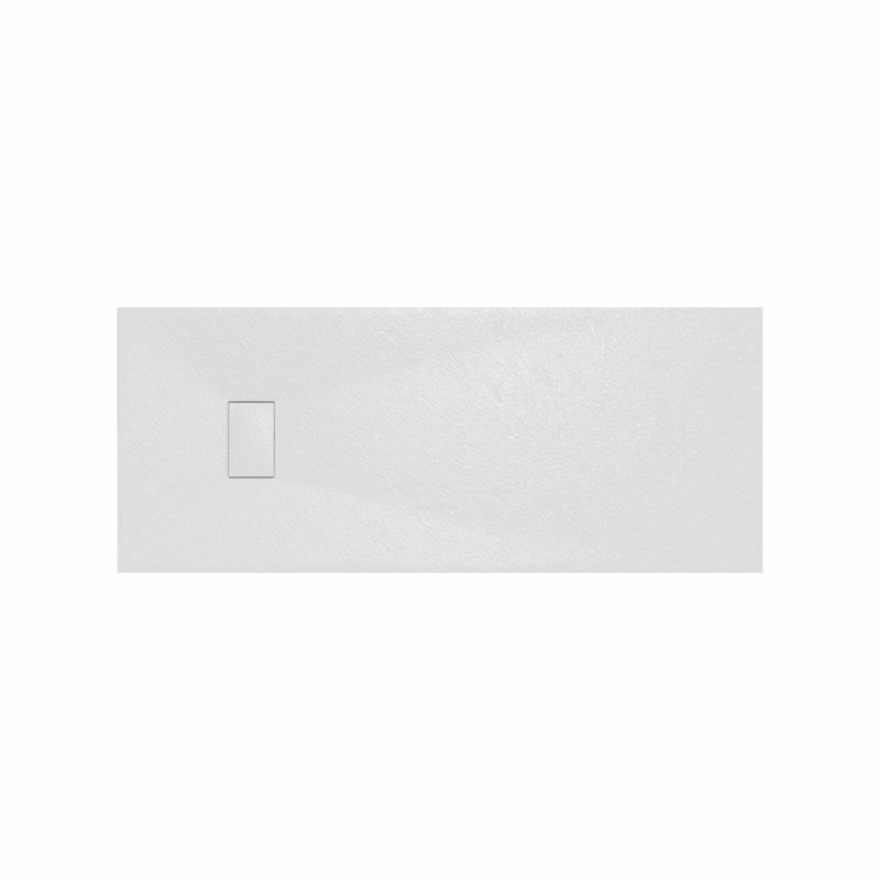 Bozidar W 32mm D Rectangle Shower Tray, 170cm H x 70cm W x 3.2cm D, White