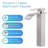 Single-handle Bathroom Faucet with Drain Assembly-115245160