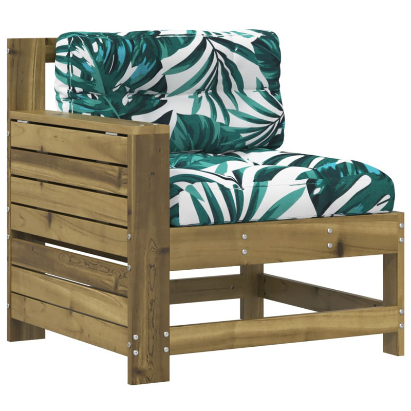 Adaira 69 cm W Patio Sofa with Cushions