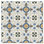 Carreau de plancher et de ciment à motif ciment 8 po x 8 po