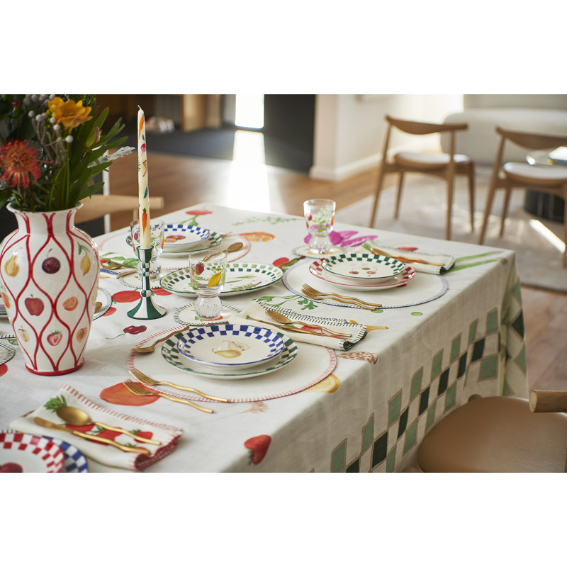 Still Life Tablecloth, Blue