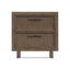 Casa Paros 28'' W Solid Wood Nightstand