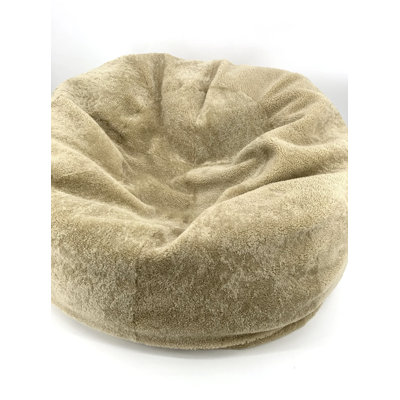 Genuine Fur Bean Bag Chair and Lounger by Trule