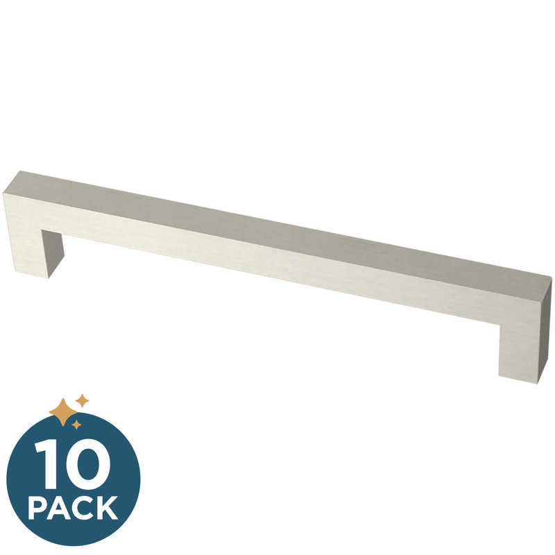 Simple Modern Square Stainless Steel Handle Bar Pull