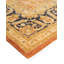 Tapis traditionnel brun en laine noué à la main 8 pi 2 po x 10 pi 8 po