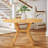 42“ Solid Wood Round Dining Table-437376670