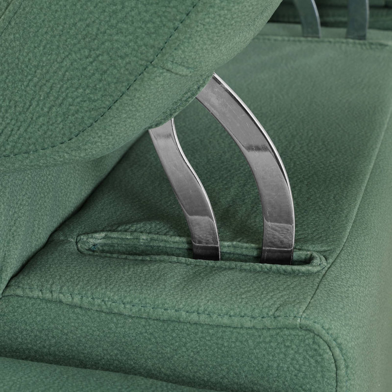 Kating Upholstered Reclining L-Shaped Sectional Symmetrical