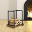 Faryn 30 cm W Indoor Firewood Log Holder Rack