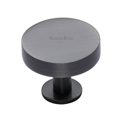 Heritage Brass Heritage Cabinet Knob Disc Design with Base
