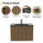 30" Wall Mounted Bathroom Vanity Set With Sink Top, Faucet And Drain, Floating Cabinet-1880050431
