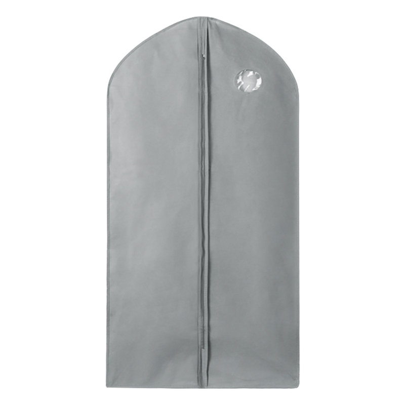 Sac à vêtements Merlino, H 40,55 po x l 23,62 po x P 0,2 po, Gris