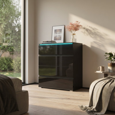 Commode noire 32 po Euphoria
