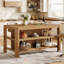 Solid Wood Kitchen Island-1937483402