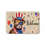 Tapis d'entrée Patriotic Highland Cow