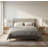 Set of 2 Stackable Accent Table Livingroom, Solid Pine Wood Coach Side Tables, Simple Nightstand-217753820