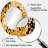Orange And Black Leopard Print Adventure - Orange Traditional Oval Wall Mirror-264405220